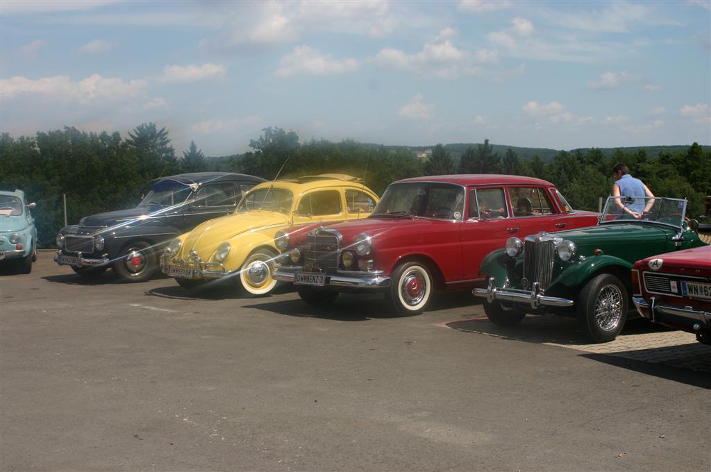 2010-08-08 Oldtimertreffen beim Clubkollegen Kranz